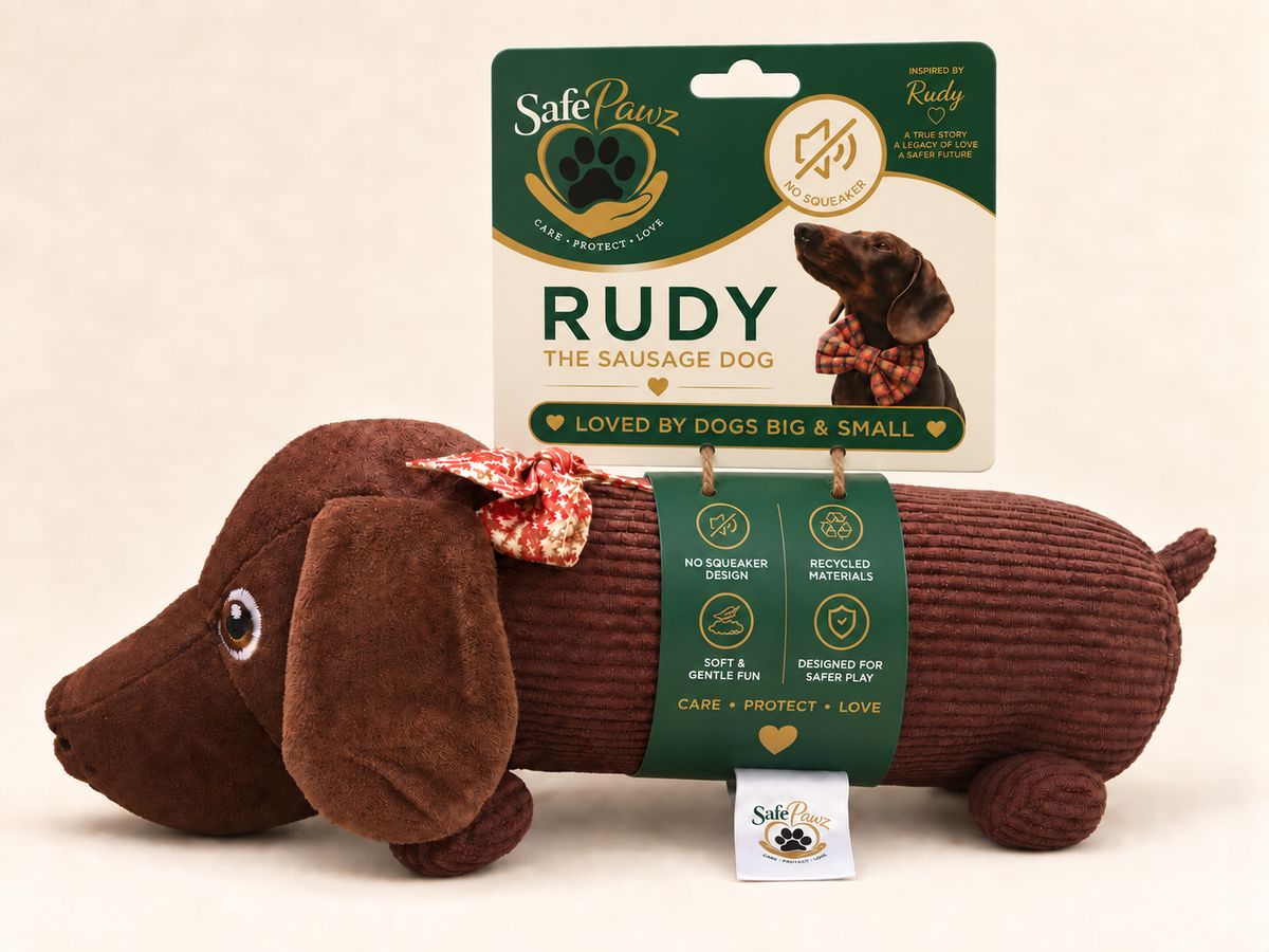 NEW! RUDY THE SAUSAGE DOG